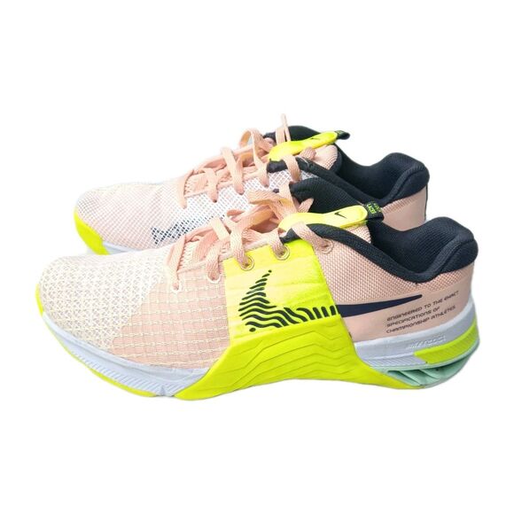 Nike Metcon 8 Shoes Women's Size 8.5 Arctic Orange Volt - Picture 2 of 9